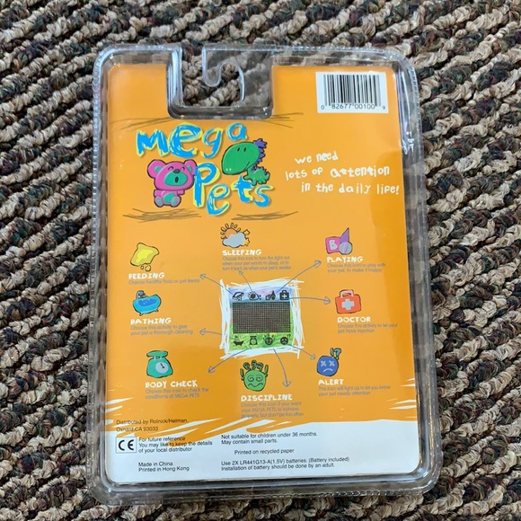 Rare Original Vintage Mega Pets circa 1997 - Picture 2 of 2